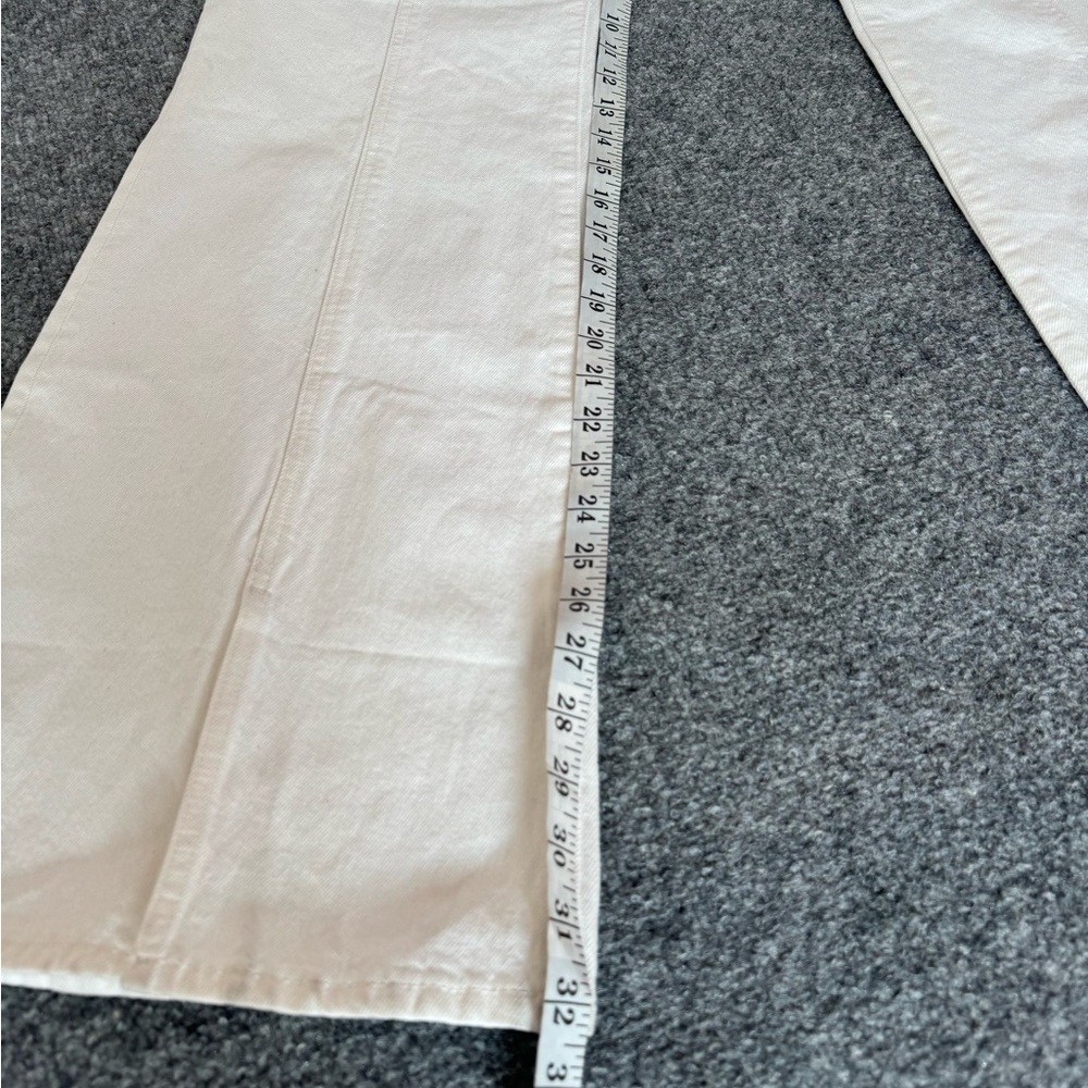 Madewell Baggy Flare Women’s Jeans Tile‎ White Size 30 - Picture 10 of 16